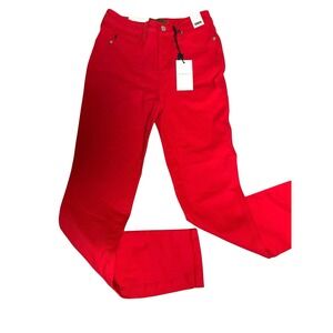 Judy Blue Red High Rise Skinny tummy control Stretch Jeans Women's Size 3/26